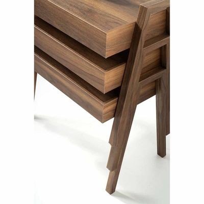 Isakson Set of 3 Nest of Table - Walnut
