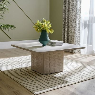 Florya Coffee Table - Beige/Brown