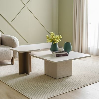 Florya Coffee Table - Beige/Brown