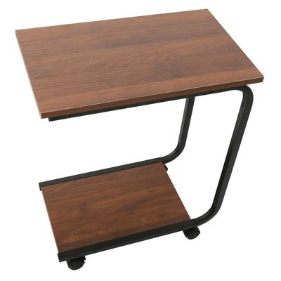 Castilia Side Table - Walnut/Black