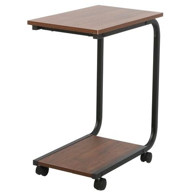 Castilia Side Table - Walnut/Black