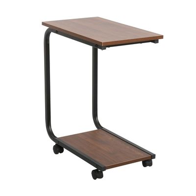 Castilia Side Table - Walnut/Black