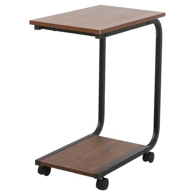 Castilia Side Table - Walnut/Black