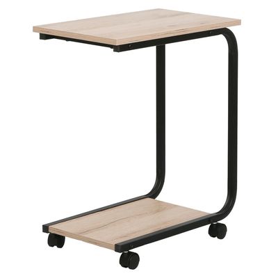 Castilia Side Table - Oak/Black