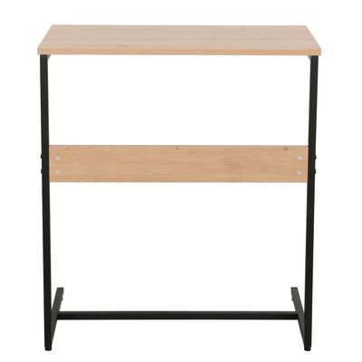 Larenda Side Table - Oak/Black