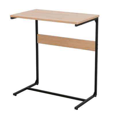Larenda Side Table - Oak/Black