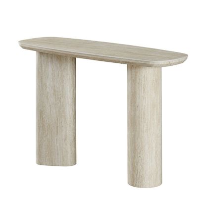 Nordic Console Table - Beige/White