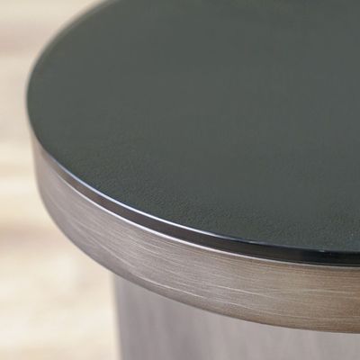 Millo Set Of 2 Coffee Tables  -Grey Metallic