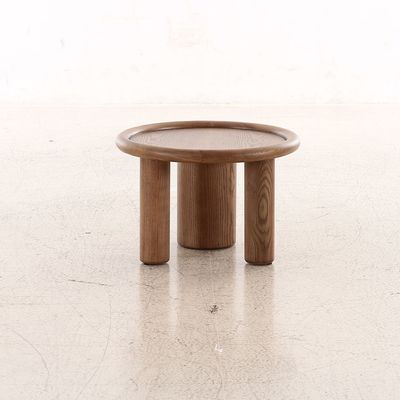 Oboro Wooden End Table - Walnut