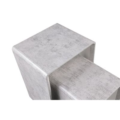 Cansten Set Of 2 Nest Of Tables - Grey/White