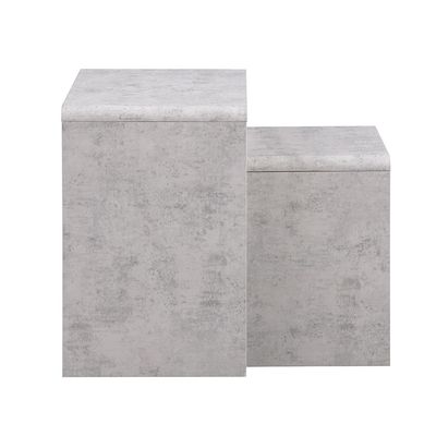 Cansten Set Of 2 Nest Of Tables - Grey/White