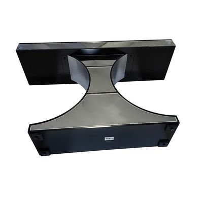 Nexxus Console Table- Silver/Black