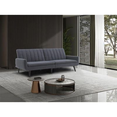 Carlton Fabric Sofa Bed - Charcoal