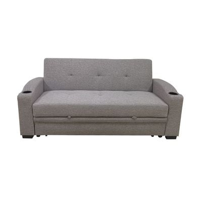 Alejandro Fabric Sofa Bed - Warm Grey - With 2-Year Warranty