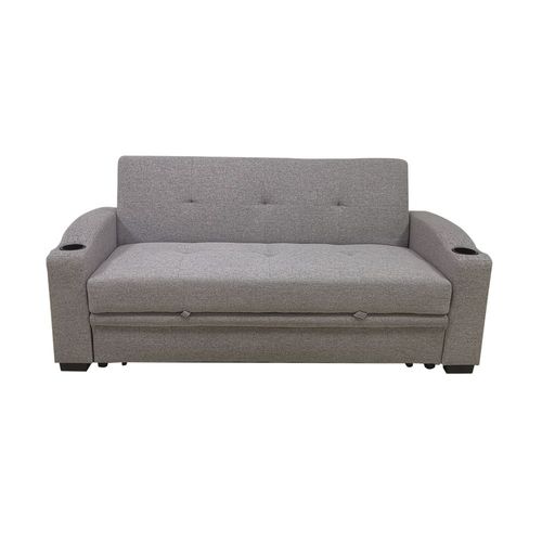 Alejandro Fabric Sofa Bed - Warm Grey