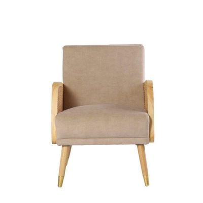 Ross Rattan Armchair - Beige