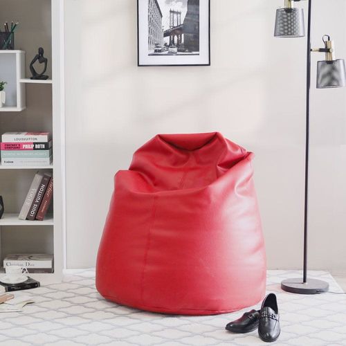 Oxford Bean Bag Dia 80 cm x H 110 cm- Red
