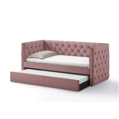Chicago 91x200 Day Bed With Trundle - Rose