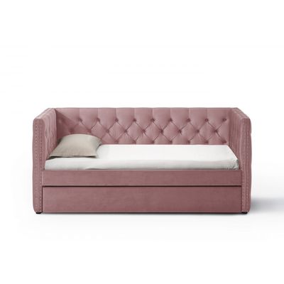 Chicago 91x200 Day Bed With Trundle - Rose