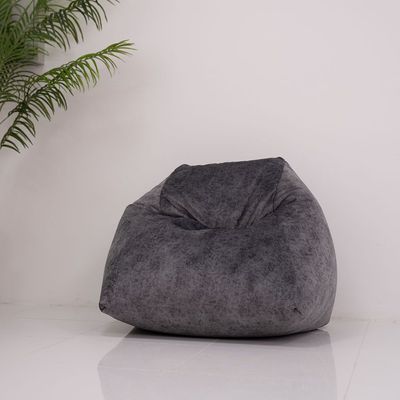 Cloud Bean Bag Chair - Dark Grey