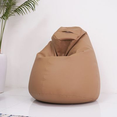 Oxford XL Bean Bag Chair - Beige