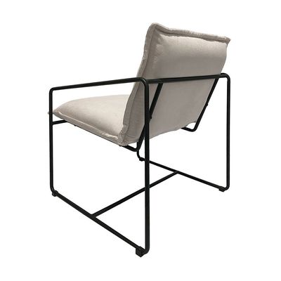 Sheba Fabric Lounge Chair - Sand - With 2-year Warranty