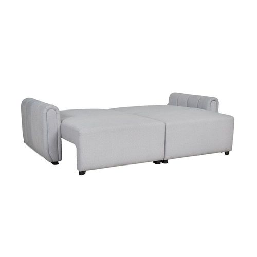 Nildur 2 Seater Fabric Sofabed - Light Grey