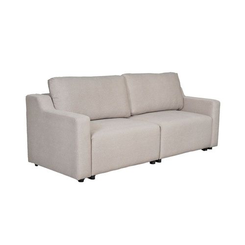 Rendor  2 Seater Fabric Sofabed -  Light Grey