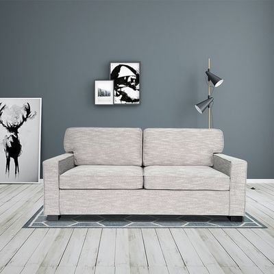 Synergy Fabric Sofa With Pull Out Bed - Grey