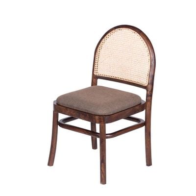 Bravo Rattan Chair - Brown - With 2-Year Warranty