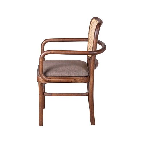 Foxtrot Rattan Chair - Brown - With 2-Year Warranty