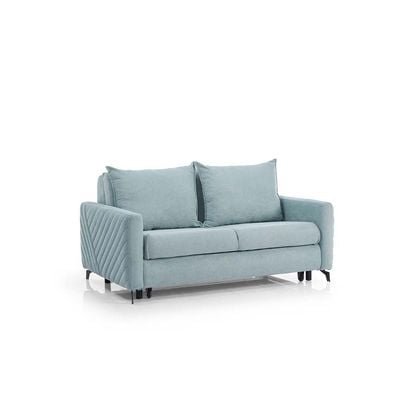 Piccolo 2-Seater Fabric Sofa Bed - Mint - With 2-Year Warranty