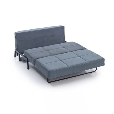 Gibson 2-Seater Love Fabric Sofa Bed - Teal - With 2-Year Warranty