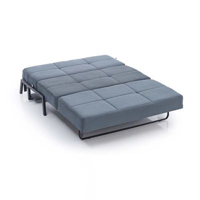 Gibson 2-Seater Love Fabric Sofa Bed - Teal - With 2-Year Warranty