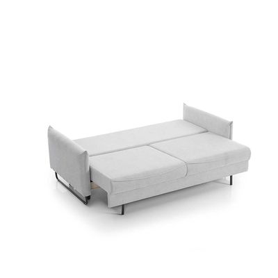 FLY 3 Seater Fabric Sofa Bed - Grey