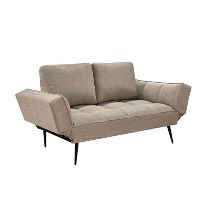 Albert Fabric Sofa Bed - Grey