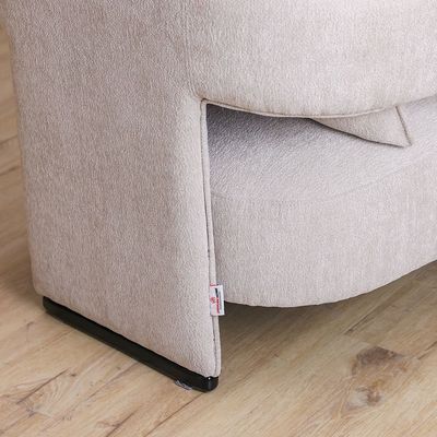 Annete 1-Seater Fabric Sofa - Beige - With 2-Year Warranty