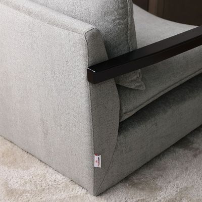 Tanza 1 Seater Fabric Sofa - Grey