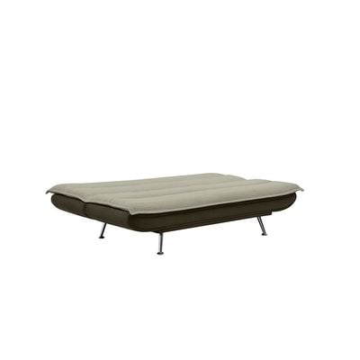 Ryker Fabric Sofa Bed - Beige/Brown