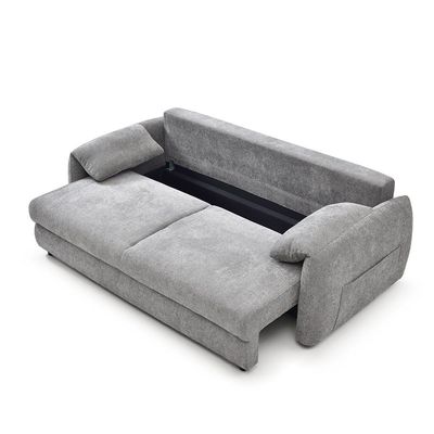 Uberto Fabric Sofa Bed - Grey