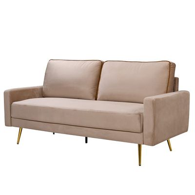 Kamila 3+2+1 Fabric Sofa Set - Beige