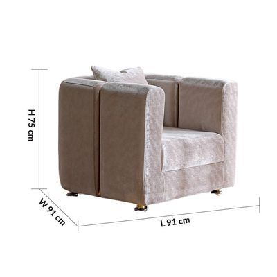 Buket 3+1 Seater Fabric Sofa