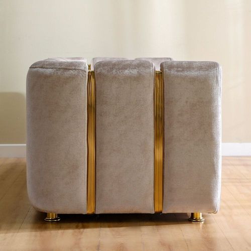 Buket 3-Seater Fabric Sofa