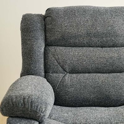 Allende 2 Seater Fabric Motion Recliner - Smoke Grey