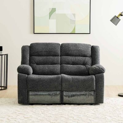 Allende 3+2+1 Seater Fabric Motion Recliner Set - Smoke Grey