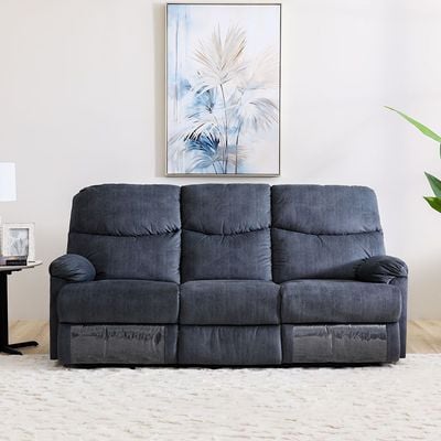 Baltimore  3-Seater Fabric Motion Recliner - 1 Year Warranty