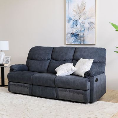 Baltimore  3-Seater Fabric Motion Recliner - 1 Year Warranty