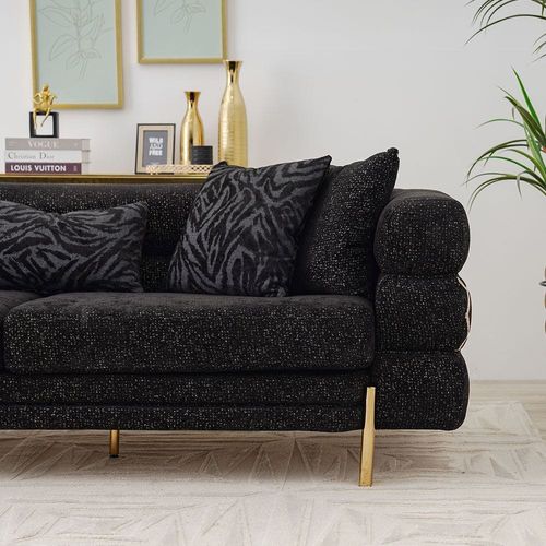 Nirvana 3-Seater Fabric Sofa