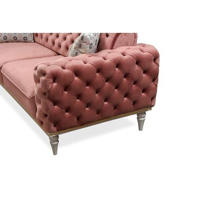 Marion 3-Seater Fabric Sofa