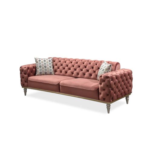 Marion 3-Seater Fabric Sofa